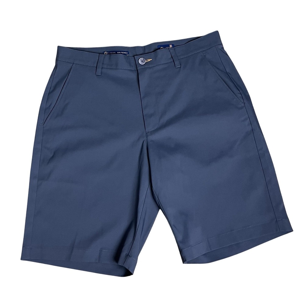 Stitch Britches Tech Short Golf Mens 33 Blue Performance Golf Stretch